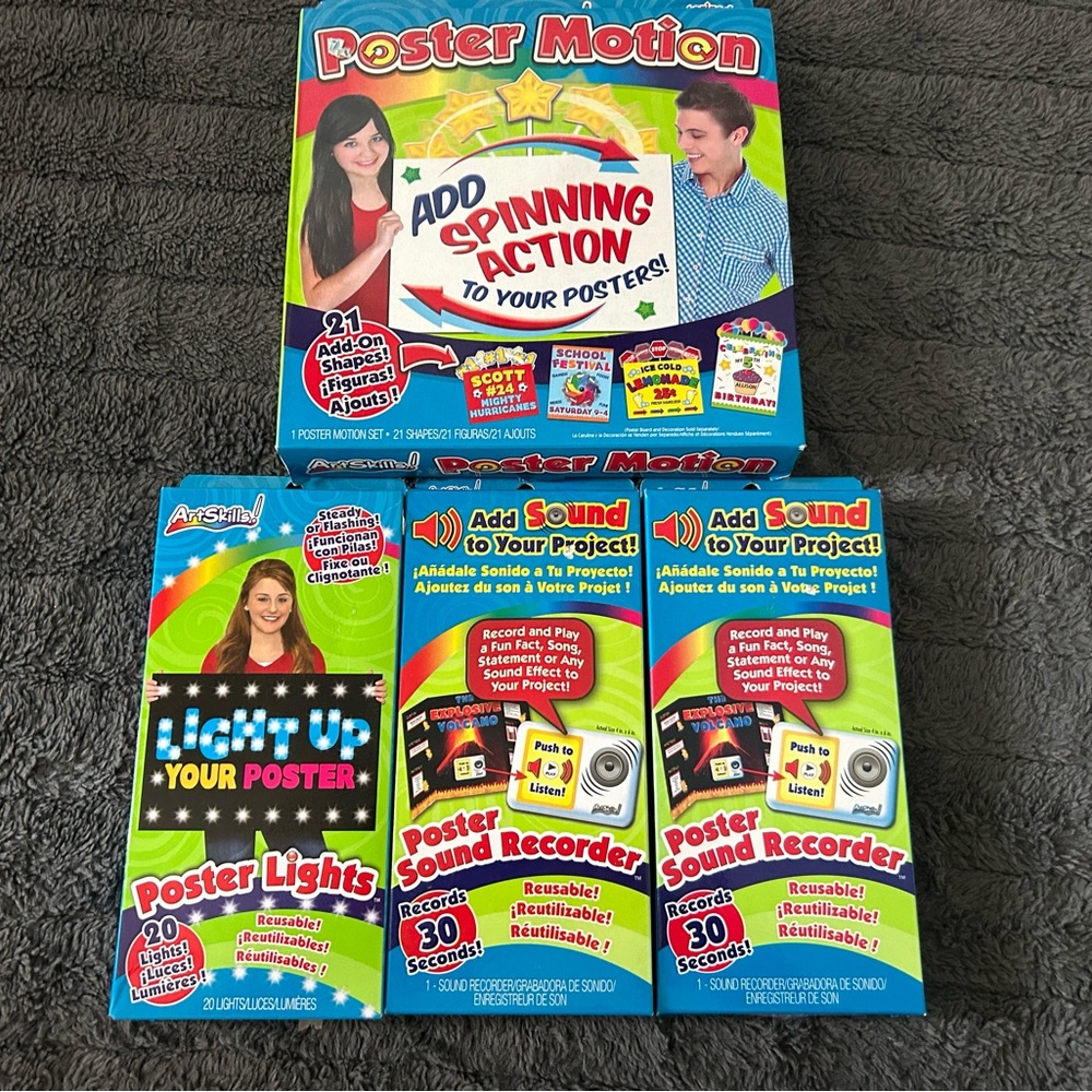 ArtSkills Poster Making Bundle (Motion, Lights, Sound)